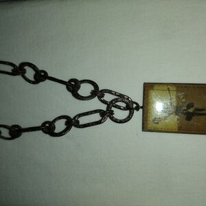 Vintage Style Brown Chain Necklace